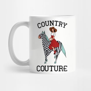 Country Couture Farm Life Yeehaw - Homestead Fashions Funny Mug